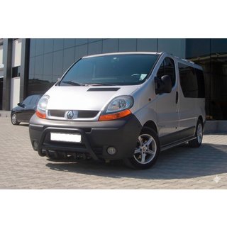 Predný ochranný rám WT003 Black (nerez) Opel Vivaro 2001–2015 fotografia 3