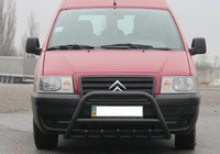 Citroen Jumpy 1996–2007 Bullbar WT003 Black (nerez) fotografia 3