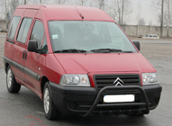 Citroen Jumpy 1996–2007 Bullbar WT003 Black (nerez) fotografia 4