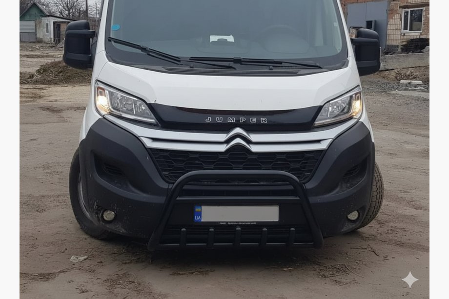 Opel Movano 2021– Predný ochranný rám WT003 Black (nerez) Image