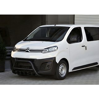 Bullbar WT003 Black (nerez) Opel Zafira Life 2019– fotografia 3