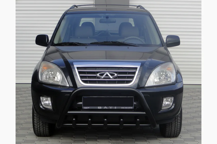 Chery Tiggo 1 2005–2016 Bullbar WT003 Black (nerez) Image