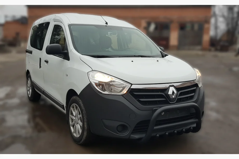 Renault Lodgy 2013–2022 Bullbar WT003 Black (nerez) Image