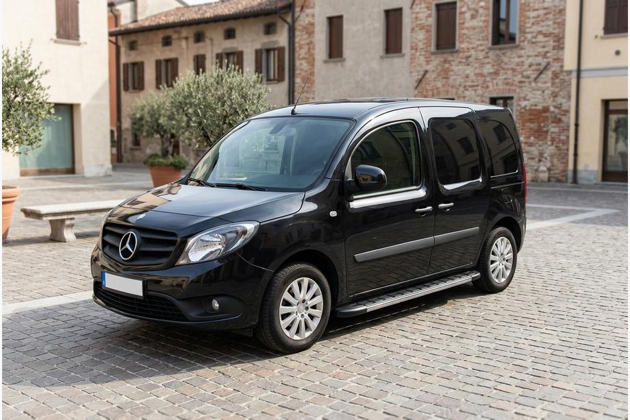 Mercedes Citan 2013–2021 Bočné nášľapy Duru (2 ks, hliník) Image