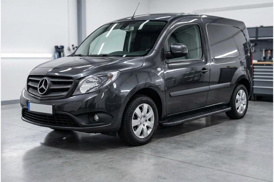 Mercedes Citan 2013–2021 Bočné nášľapy Bosphorus Black (2 ks, hliník) Image