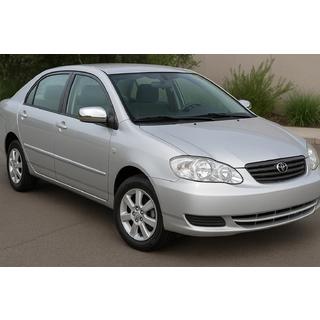 Chrómové kryty zrkadiel 2002-2005 (2 ks, plast) Toyota Corolla 2002–2007 fotografia 1