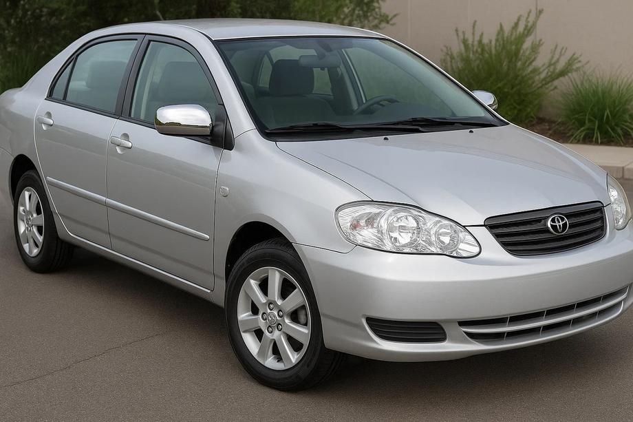 Toyota Corolla 2002–2007 Chrómové kryty zrkadiel 2002-2005 (2 ks, plast) Image