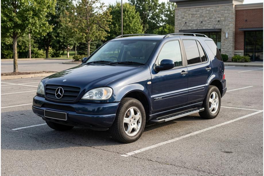 Mercedes ML W163 1997–2005 Bočné nášľapy RedLine V1 (2 ks, hliník) Image