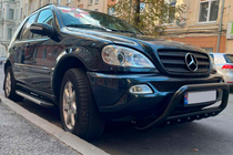 Mercedes ML W163 1997–2005 Bočné nášľapy Duru (2 ks, hliník) fotografia 4