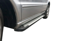 Mercedes ML W163 1997–2005 Bočné nášľapy Allmond Grey (2 ks, hliník) fotografia 1