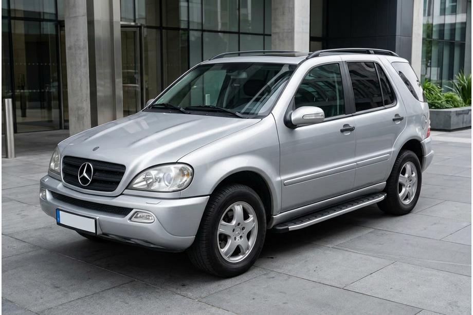 Mercedes ML W163 1997–2005 Bočné nášľapy Fullmond (2 ks, hliník) Image