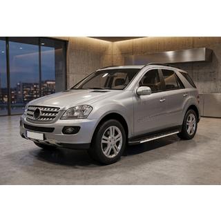 Bočné nášľapy Duru (2 ks, hliník) Mercedes ML W164 2005–2011 fotografia 1