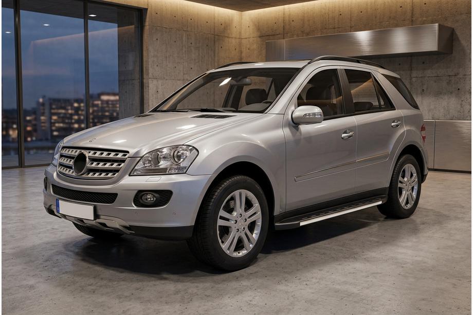 Mercedes ML W164 2005–2011 Bočné nášľapy Duru (2 ks, hliník) Image