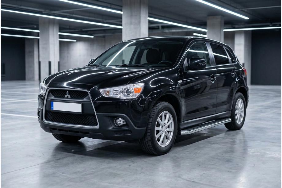 Mitsubishi ASX 2010–2023 Bočné prahy Maydos V1 (2 ks, hliník ↗ nehrdzavejúca oceľ) Image