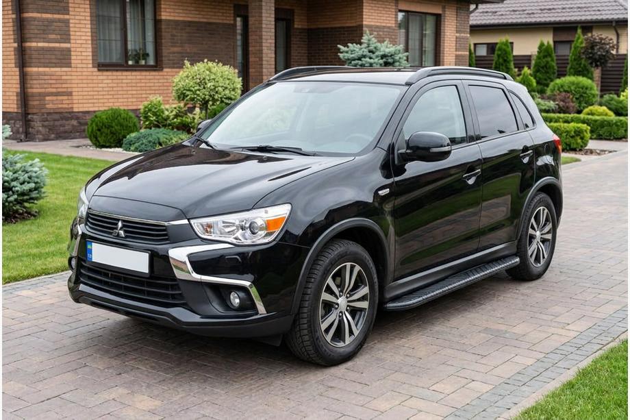 Mitsubishi ASX 2010–2023 Bočné nášľapy Bosphorus Black (2 ks, hliník) Image