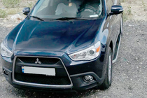 Mitsubishi Outlander 2006–2012 Bočné nášľapy Tayga Grey (2 ks, hliník) fotografia 4