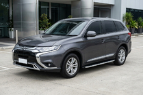 Mitsubishi Outlander 2012–2021 Bočné nášľapy Fullmond (2 ks, hliník) fotografia 1