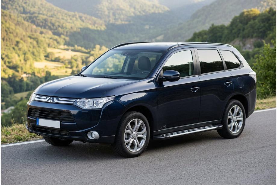 Mitsubishi Outlander 2012–2021 Bočné nášľapy Sunrise (2 ks, hliník) Image