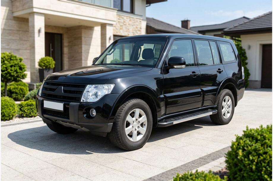 Mitsubishi Pajero Wagon IV 2006–2021 Bočné nášľapy RedLine V1 (2 ks, hliník) Image
