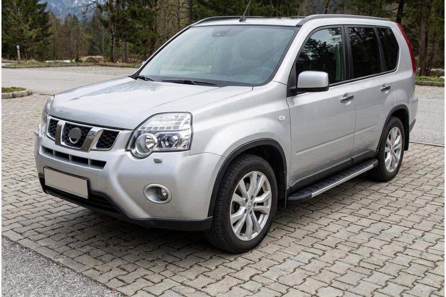 Nissan X-trail T31 2007–2014 Bočné nášľapy Duru (2 ks, hliník) Image