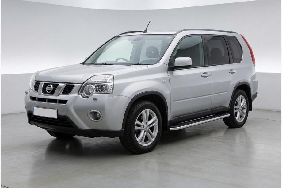 Nissan X-trail T31 2007–2014 Bočné prahy Maydos V1 (2 ks, hliník ↗ nehrdzavejúca oceľ) Image