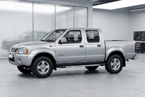 Nissan NP300 1999–2015 Bočné nášľapy RedLine V1 (2 ks, hliník) fotografia 1