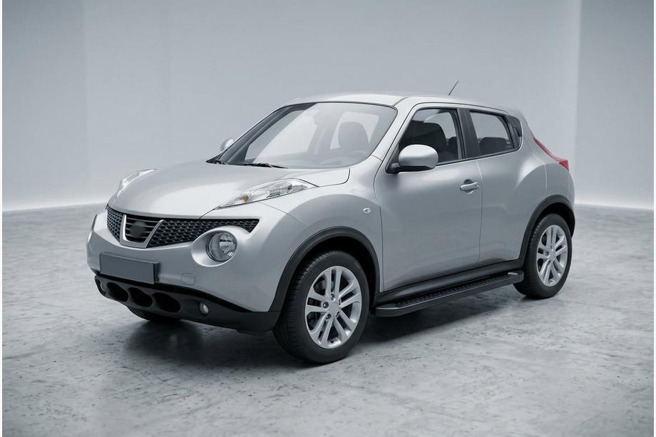 Nissan Juke 2010–2019 Bočné nášľapy Allmond Black (2 ks, hliník) Image