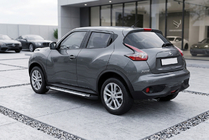 Nissan Juke 2010–2019 Bočné prahy Line (2 ks, hliník) fotografia 1