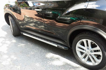 Nissan Juke 2010–2019 Bočné nášľapy Duru (2 ks, hliník) fotografia 1