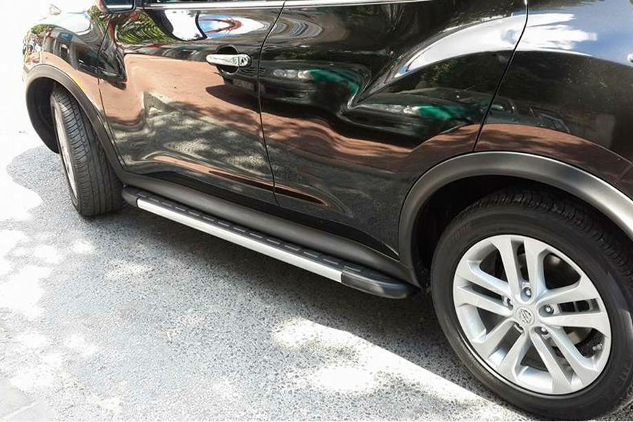 Nissan Juke 2010–2019 Bočné nášľapy Duru (2 ks, hliník) Image