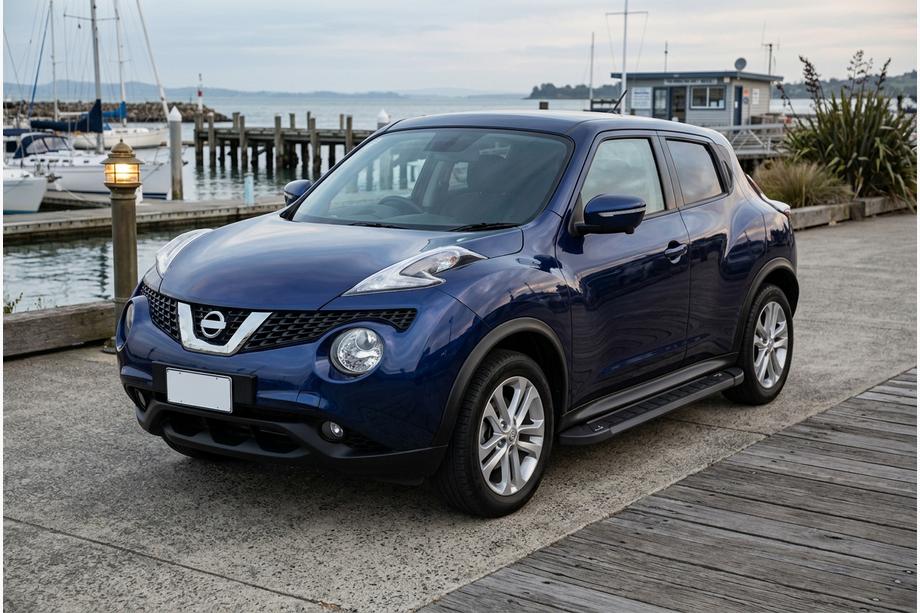 Nissan Juke 2010–2019 Bočné nášľapy RedLine Black (2 ks, hliník) Image