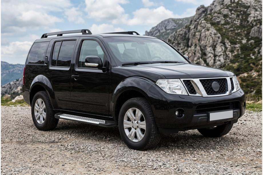 Nissan Pathfinder R51 2005–2014 Bočné prahy Line (2 ks, hliník) Image