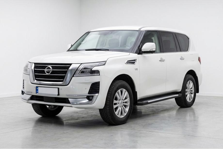 Nissan Patrol Y62 2010–2024 Bočné nášľapy Line (2 ks, hliník) Image