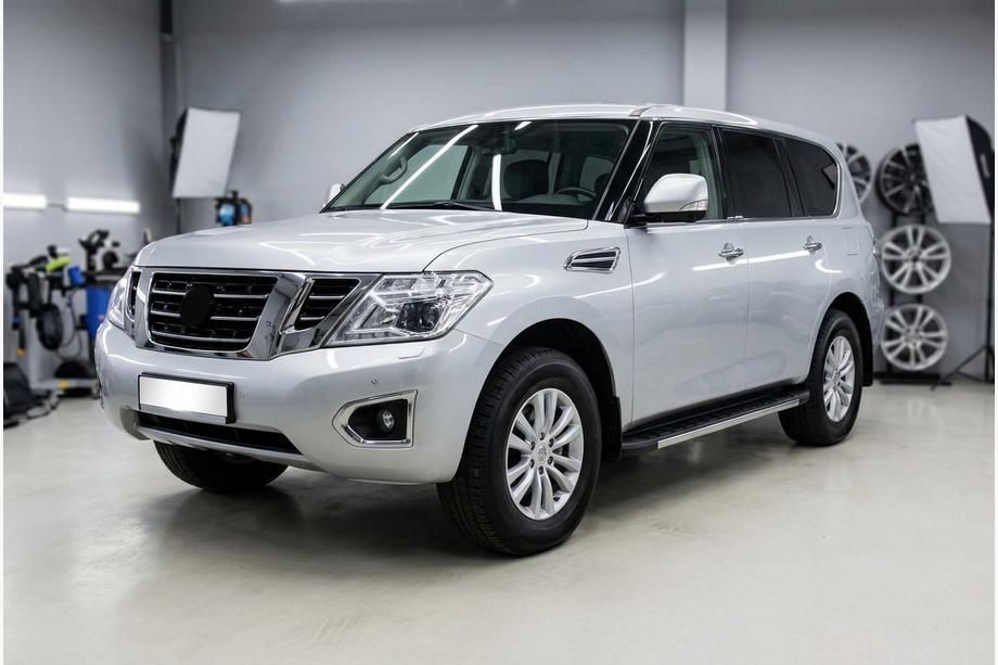 Nissan Patrol Y62 2010–2024 Bočné nášľapy Duru (2 ks, hliník) Image
