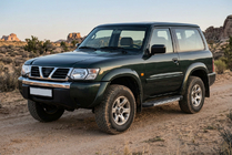 Nissan Patrol Y61 1997–2011 Bočné nášľapy Duru (2 ks, hliník) fotografia 1