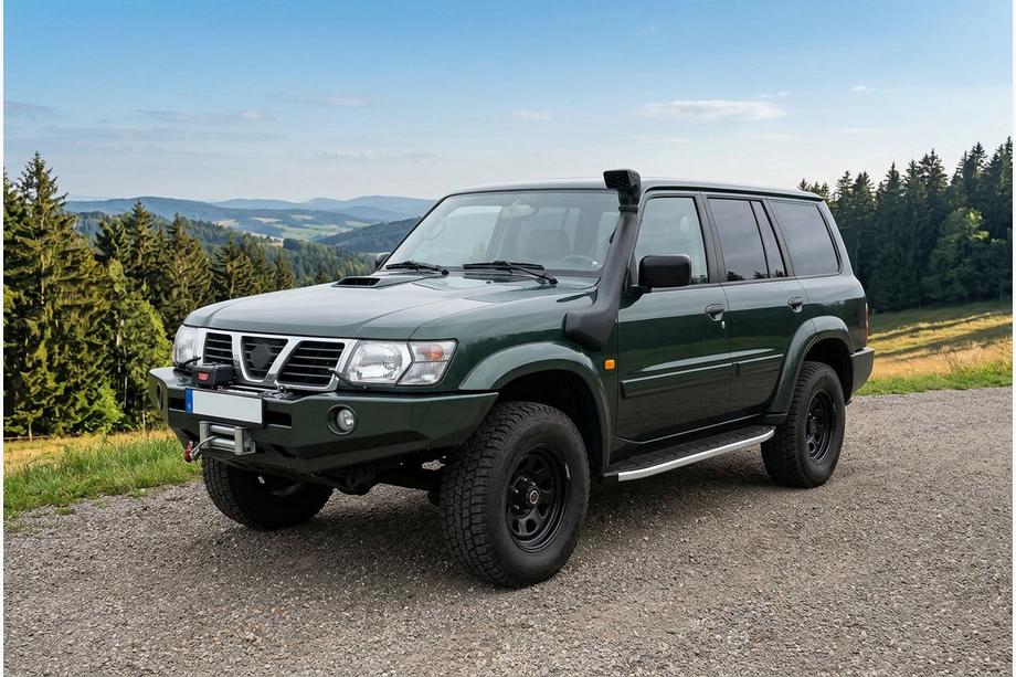 Nissan Patrol Y61 1997–2011 Bočné nášľapy Fullmond (2 ks, hliník) Image