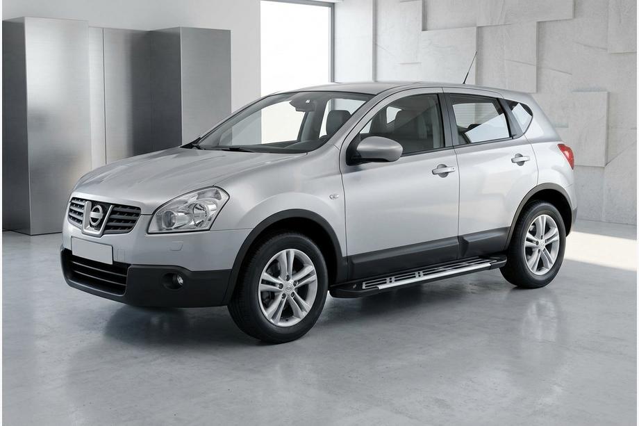 Nissan Qashqai 2007–2010 Bočné nášľapy Sunrise (2 ks, hliník) Image