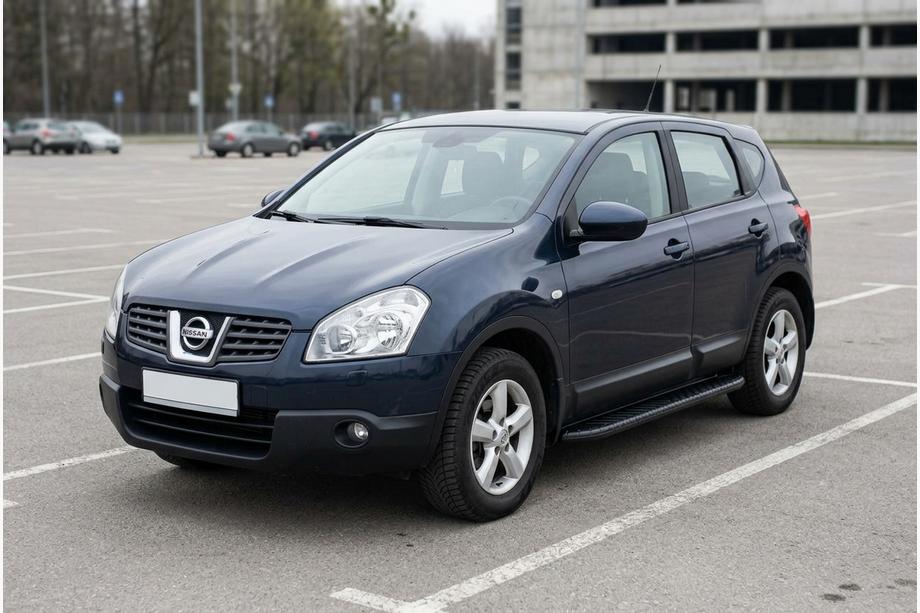 Nissan Qashqai 2007–2010 Bočné nášľapy Bosphorus Black (2 ks, hliník) Image