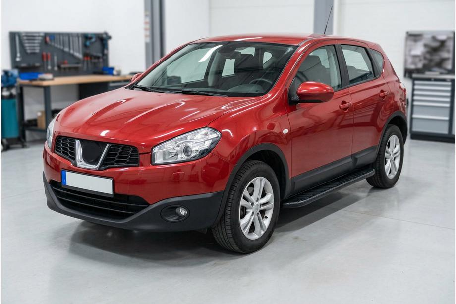 Nissan Qashqai 2010–2014 Bočné nášľapy Bosphorus Black (2 ks, hliník) Dlhý rázvor Image