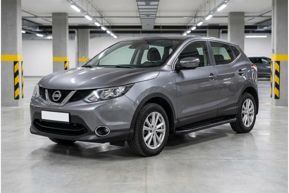 Nissan Qashqai 2014–2021 Bočné nášľapy Bosphorus Black (2 ks, hliník) Image