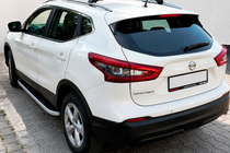 Nissan Qashqai 2014–2021 Bočné nášľapy Tayga (2 ks., hliník) fotografia 1