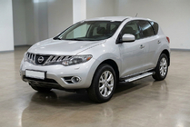 Nissan Murano 2008–2014 Bočné nášľapy Allmond Grey (2 ks, hliník) fotografia 1