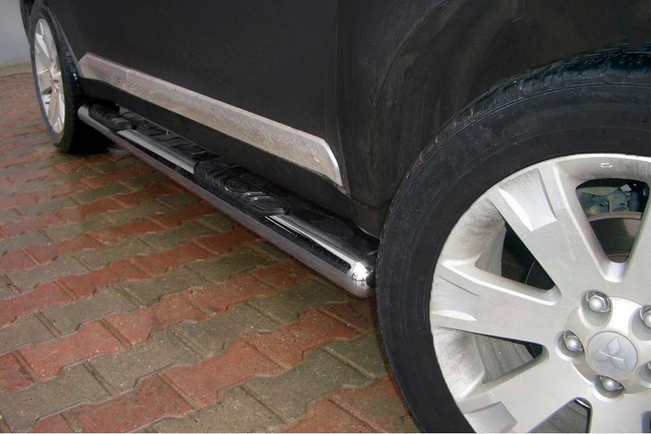 Nissan Murano 2008–2014 Bočné ochranné rúrky (2 ks, nerez) Image