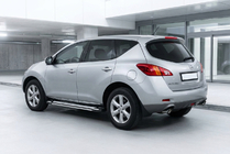 Nissan Murano 2008–2014 Bočné nášľapy Rainbow (2 ks, hliník) fotografia 1