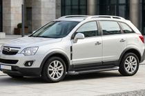 Opel Antara 2006–2017 Bočné nášľapy Allmond Black (2 ks, hliník) fotografia 1