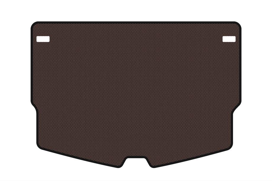 Nissan Note 2012–2020 Gumová vanička do kufra Carsuit (HB, hnedá) Image
