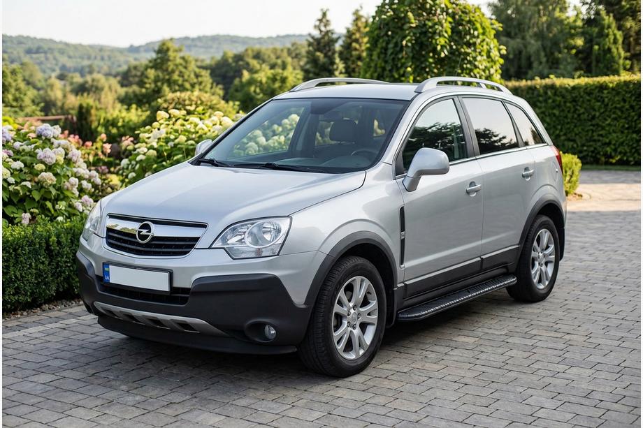 Opel Antara 2006–2017 Bočné nášľapy Bosphorus Black (2 ks, hliník) Image