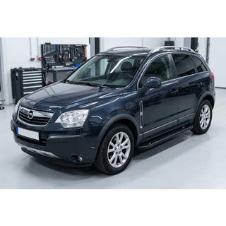 Bočné nášľapy RedLine Black (2 ks, hliník) Opel Antara 2006–2017 fotografia 1