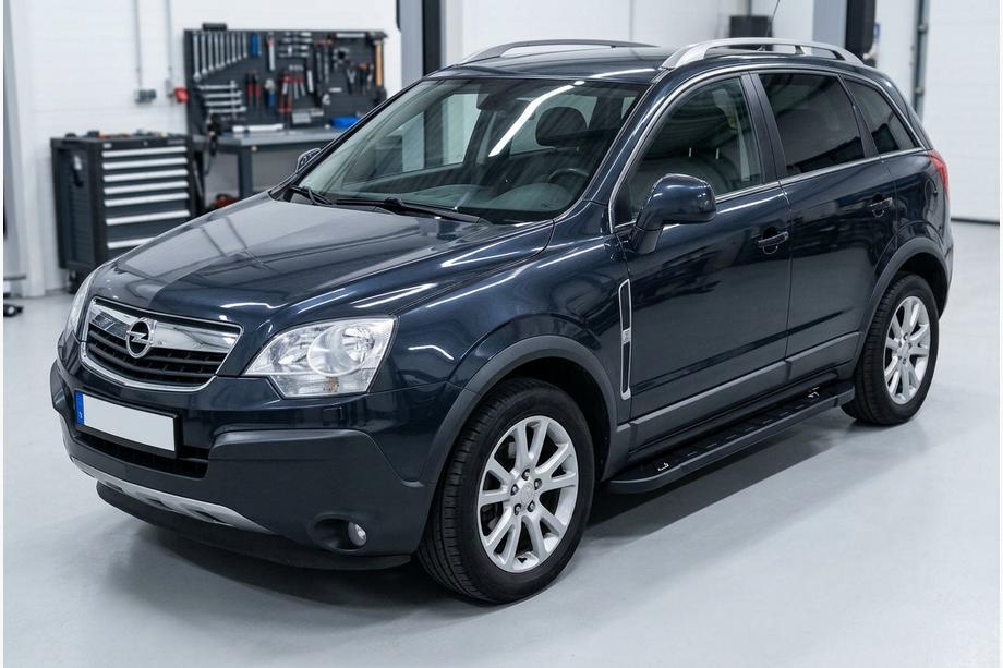 Opel Antara 2006–2017 Bočné nášľapy RedLine Black (2 ks, hliník) Image