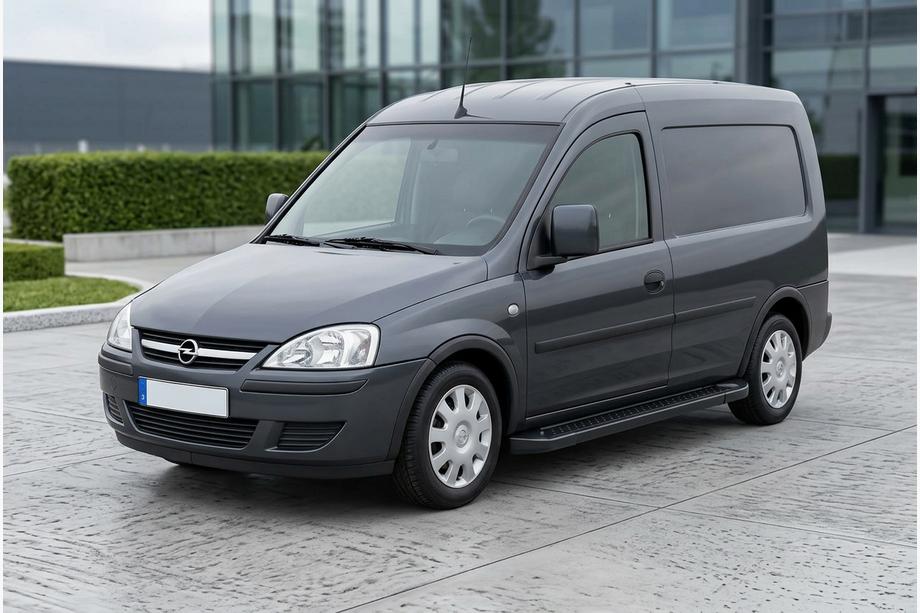 Opel Combo 2002–2012 Bočné nášľapy Allmond Black (2 ks, hliník) Image